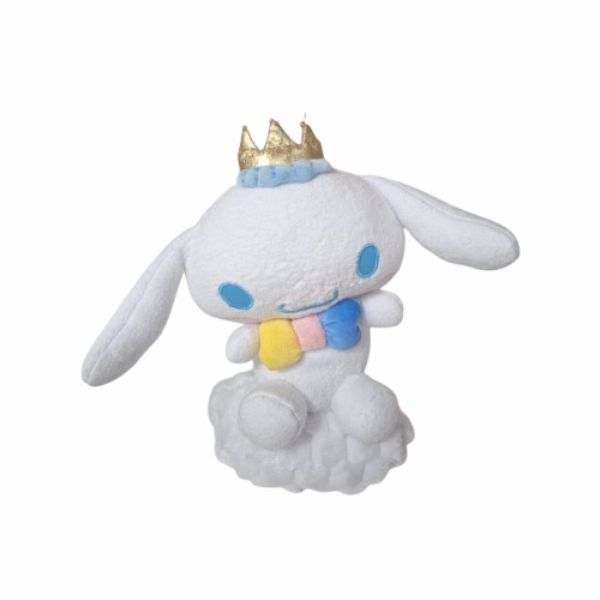 Cinnamoroll sentado na nuvem